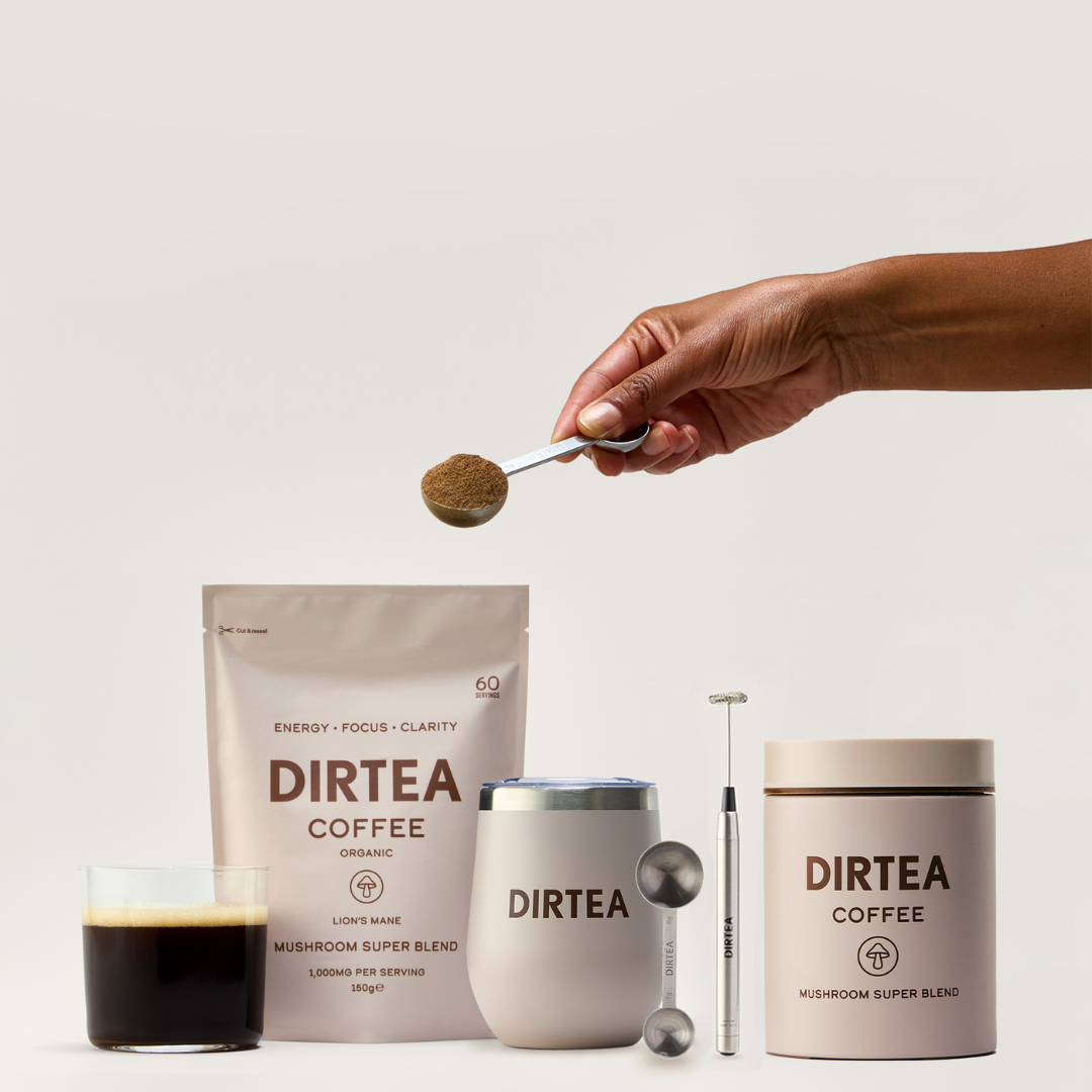 DIRTEA Mushroom Coffee Welcome Kit