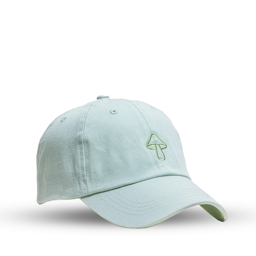 Dirtea Mushroom Logo Cap in Green