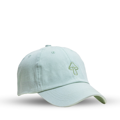 Dirtea Mushroom Logo Cap in Green