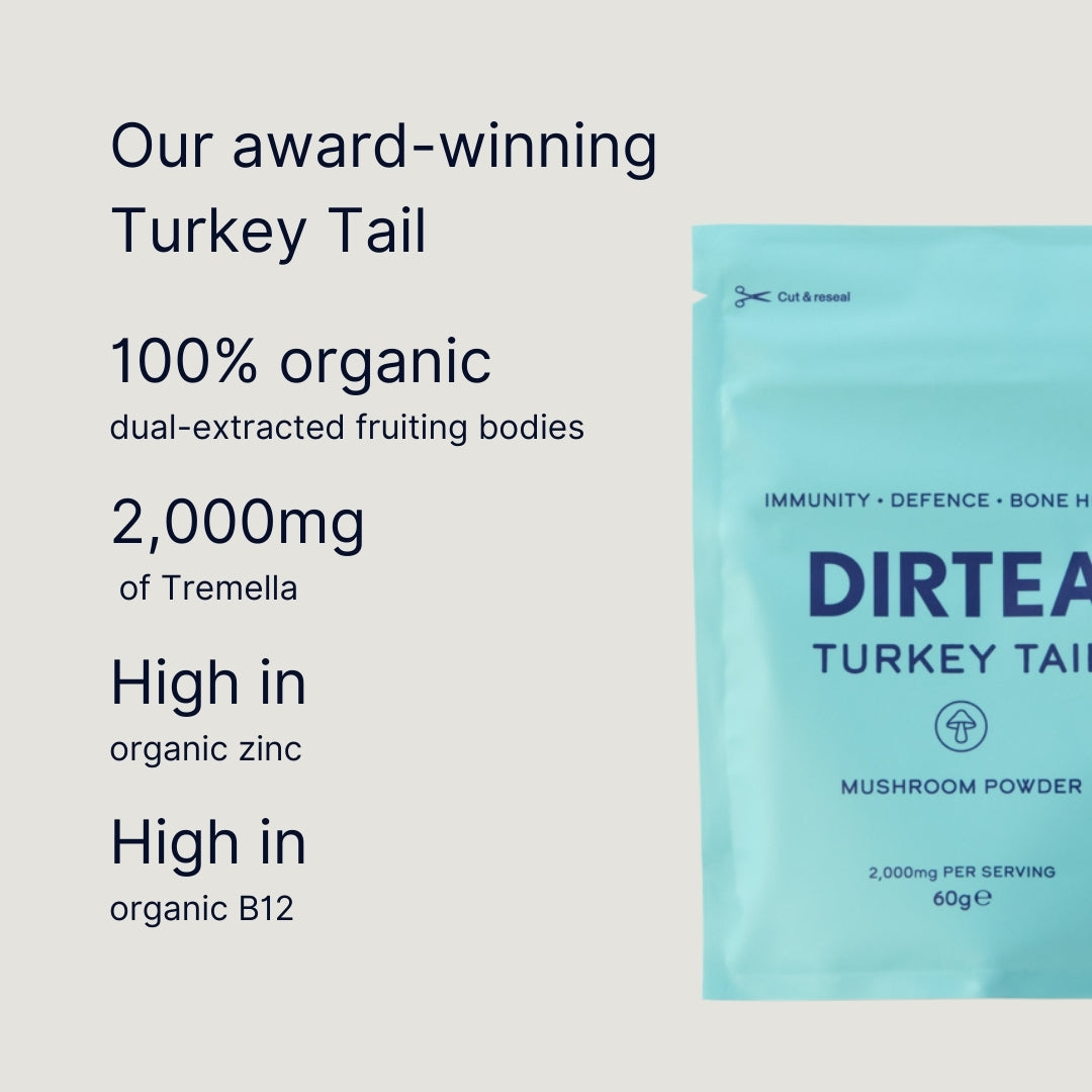 Turkey Tail Mushroom Powder (60g Pouch)